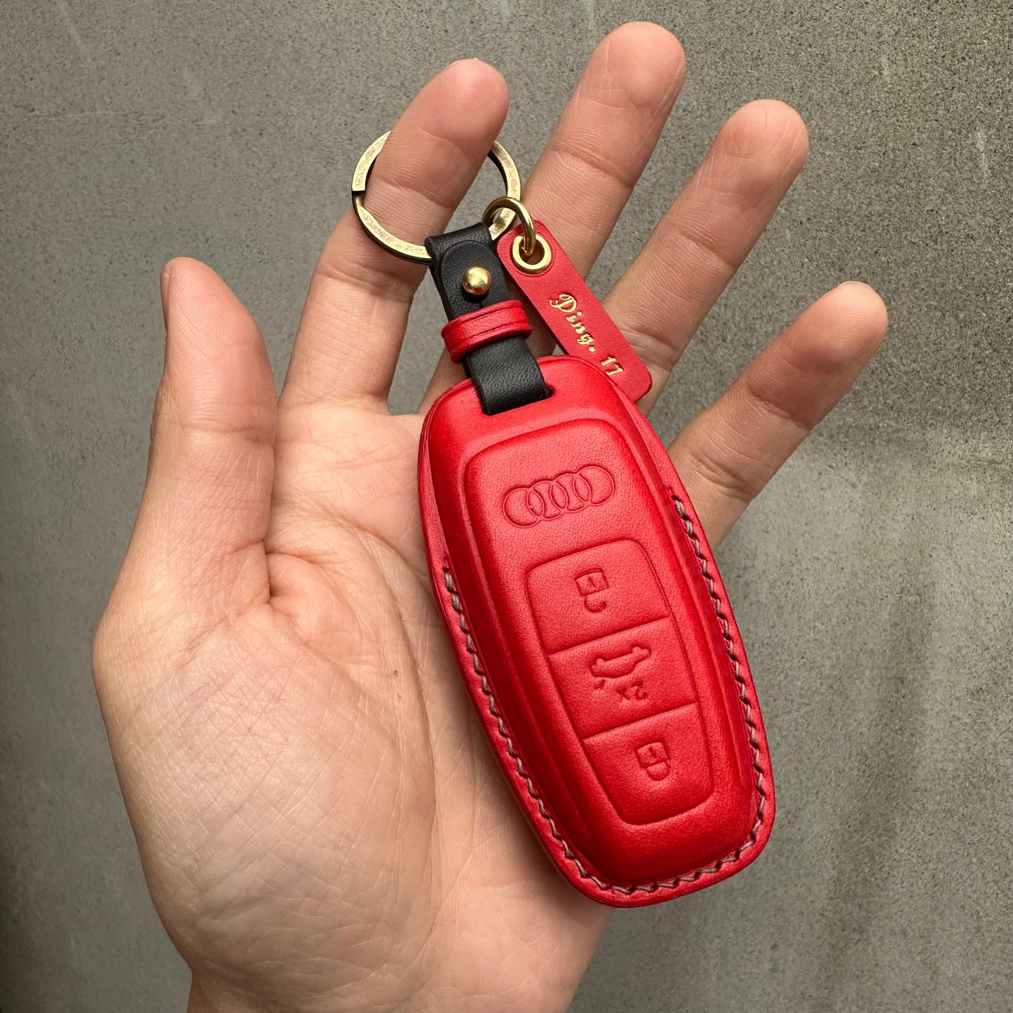 Audi key fob cover, Buttero Leather