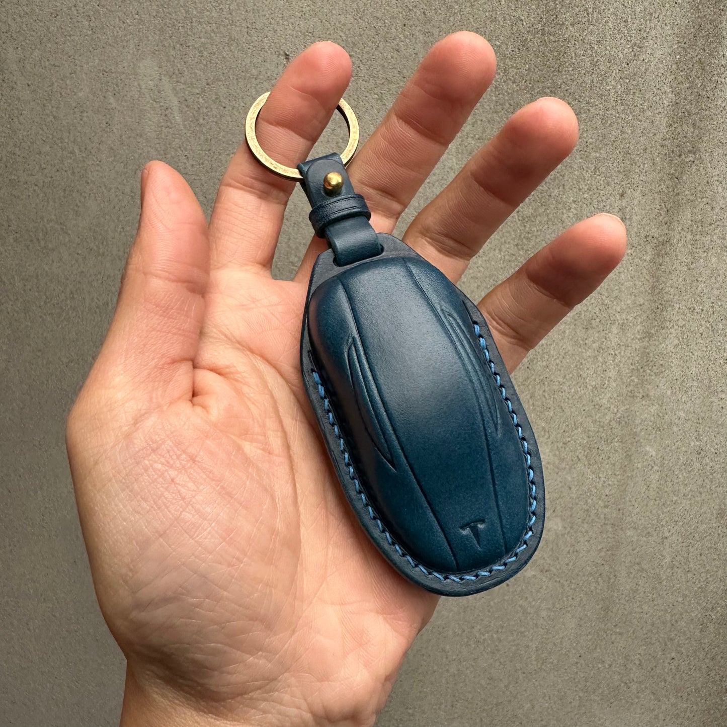 Tesla key fob cover, Buttero Leather