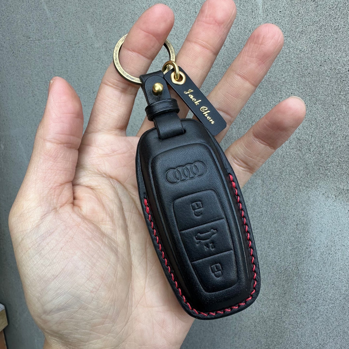 Audi key fob cover, Buttero Leather