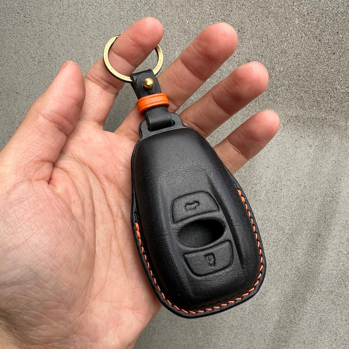 Subaru key fob cover, Buttero Leather key case