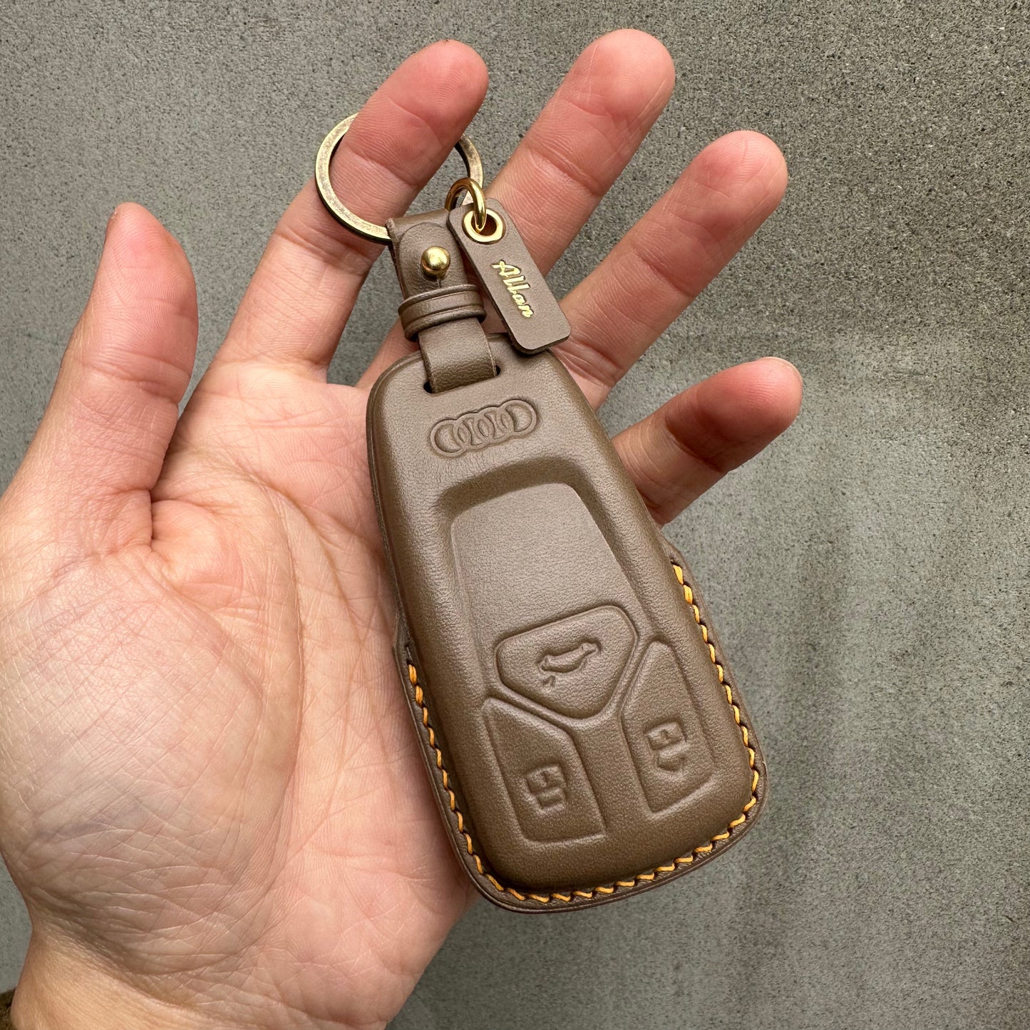 Audi key fob cover, Buttero Leather