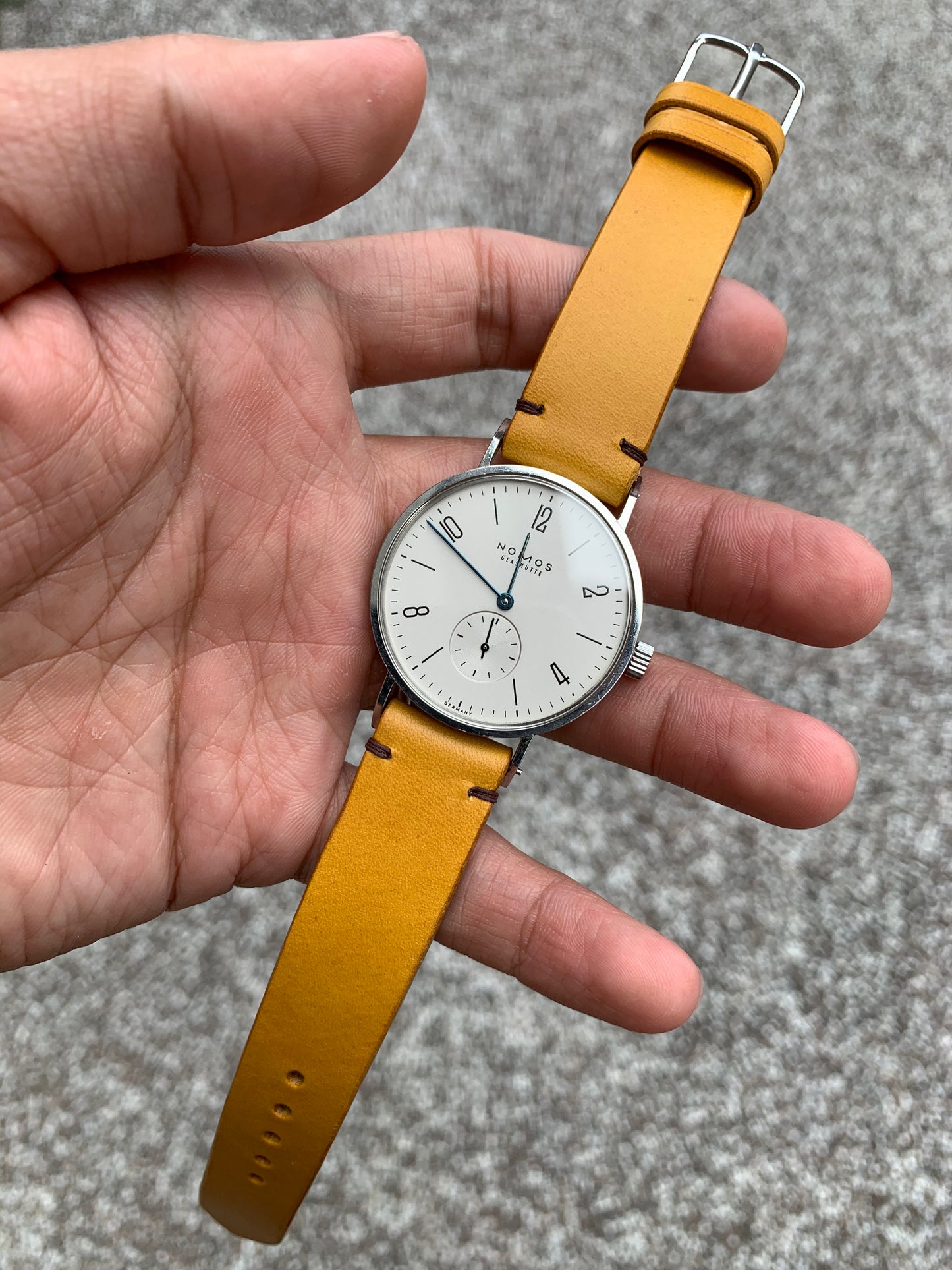 Italian Buttero leather watch band