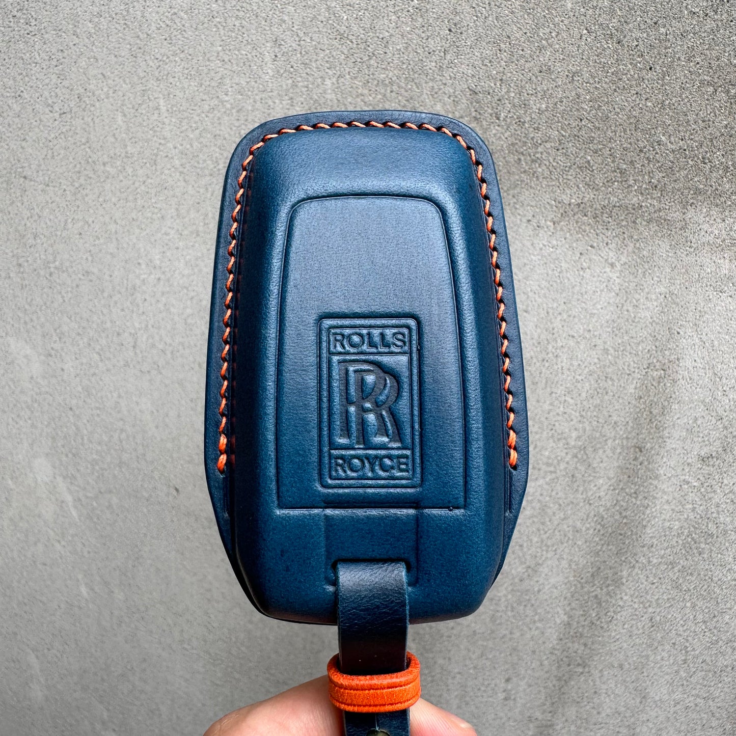 Rolls Royce key fob cover, key case,Buttero Leather