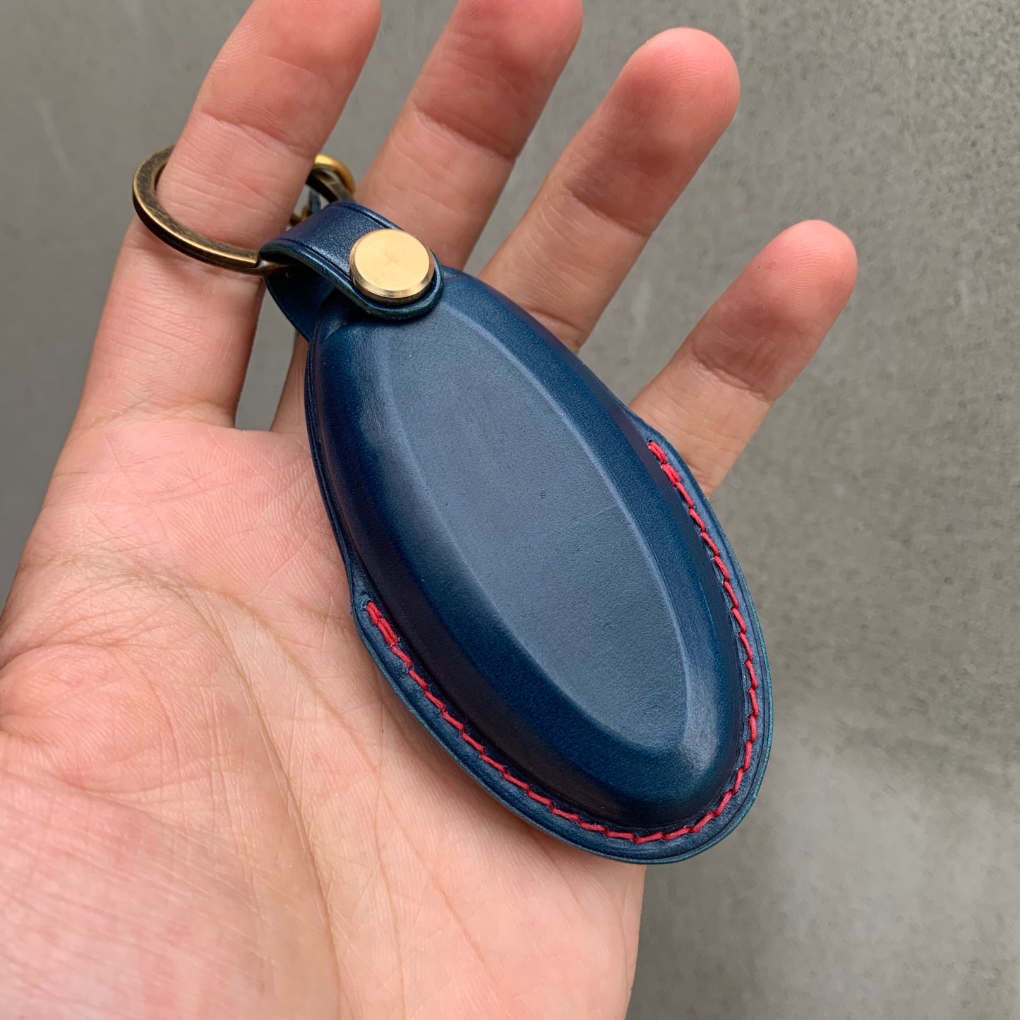 Nissan key fob cover, Shell Cordovan key case