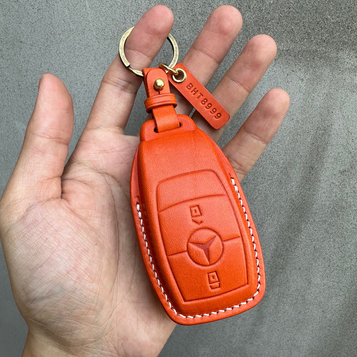 Mercedes-Benz key fob cover, Buttero Leather