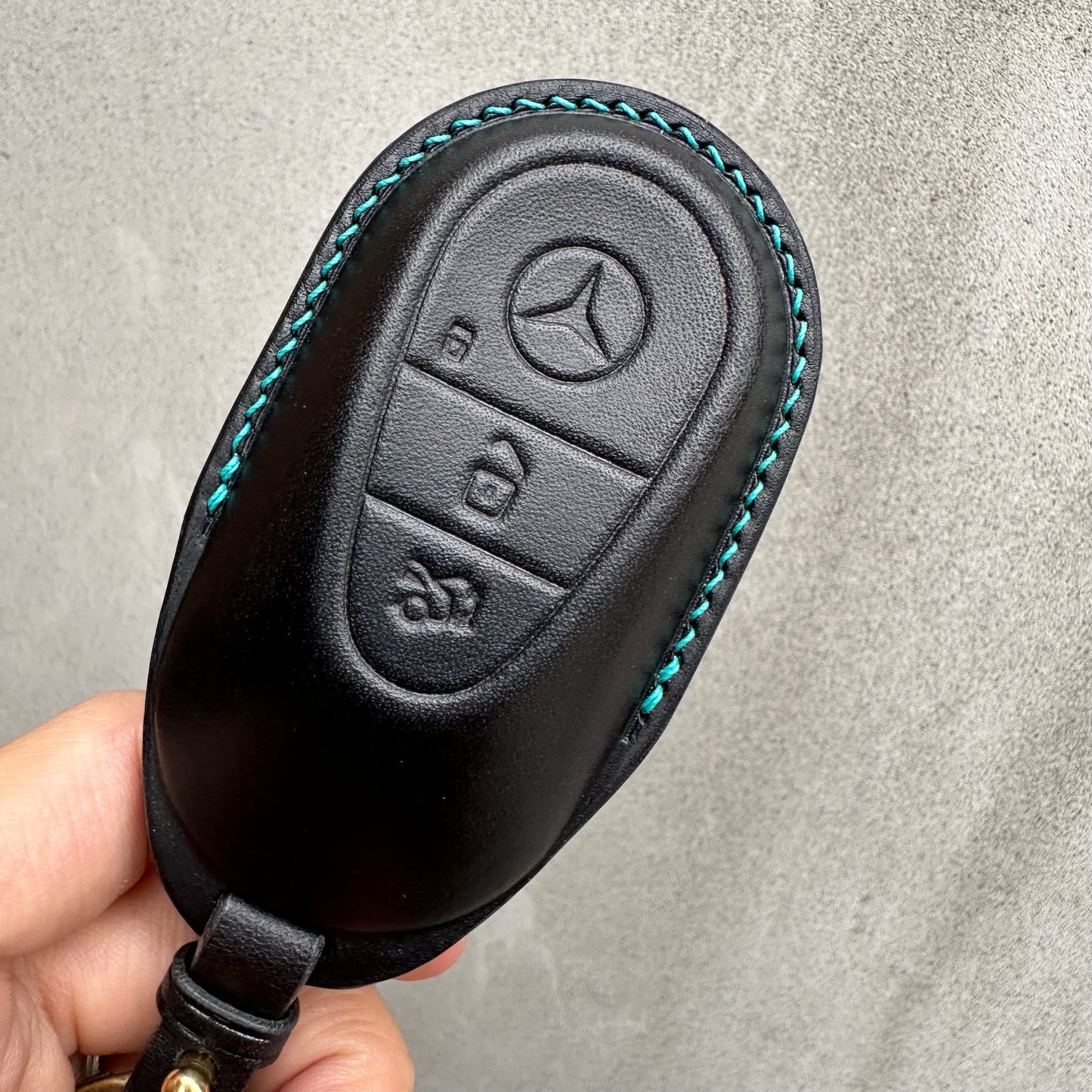Mercedes-Benz key fob cover, Buttero Leather
