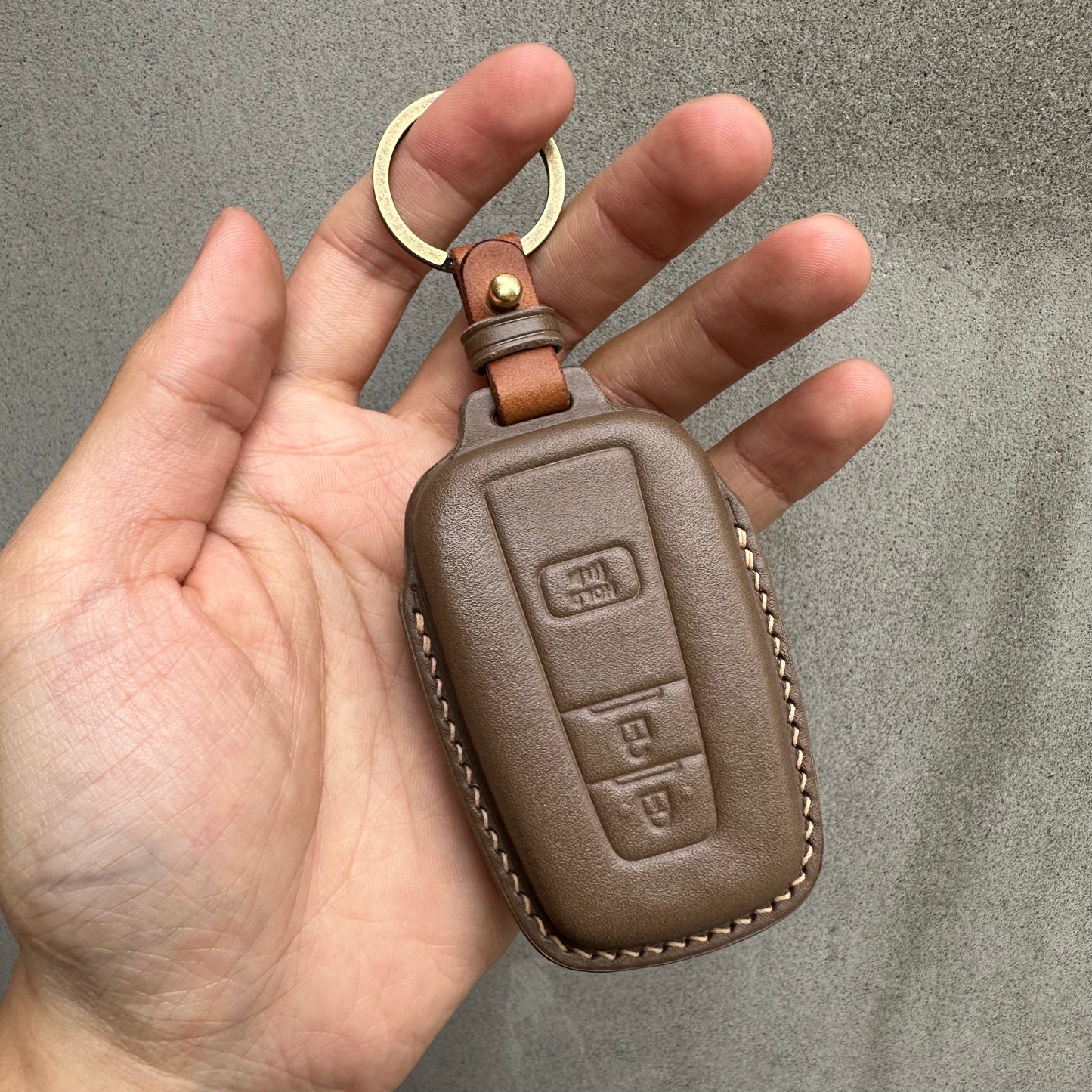 Toyota key fob cover, Buttero Leather