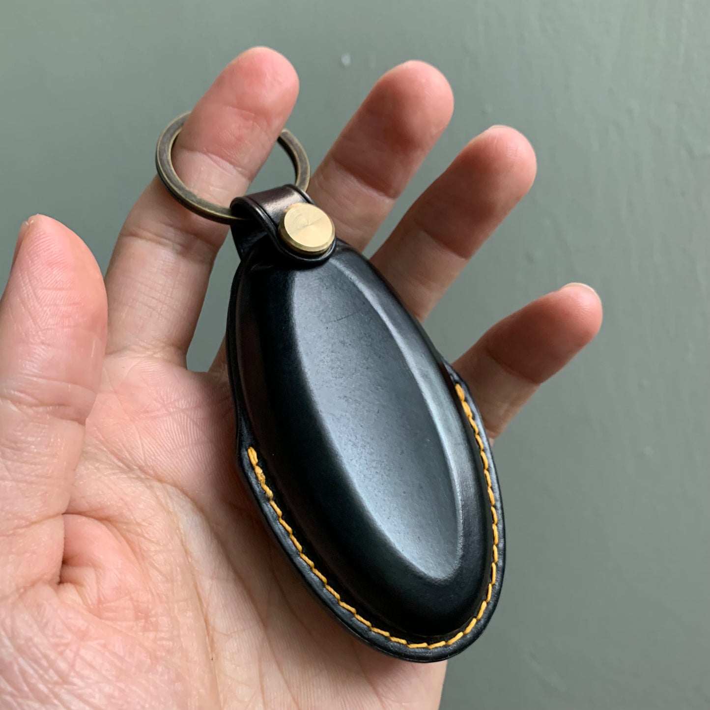 Nissan key fob cover, Shell Cordovan key case