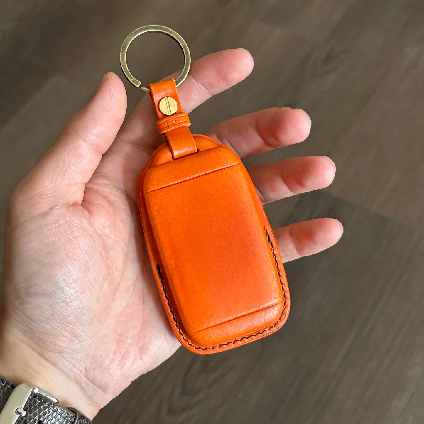 Rolls Royce key fob cover, key case,Buttero Leather