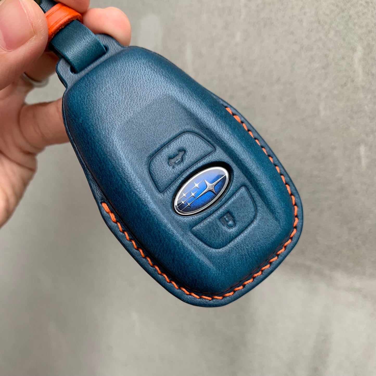 Subaru key fob cover, Buttero Leather key case