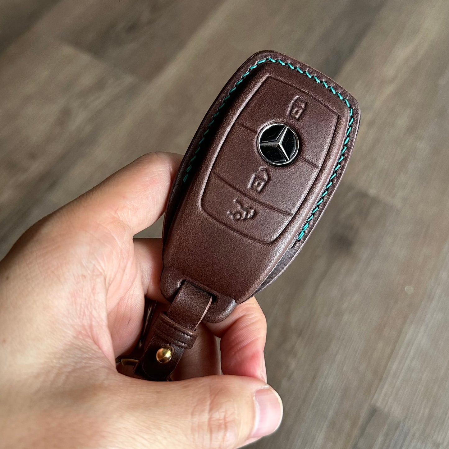 Mercedes-Benz key fob cover, Buttero Leather