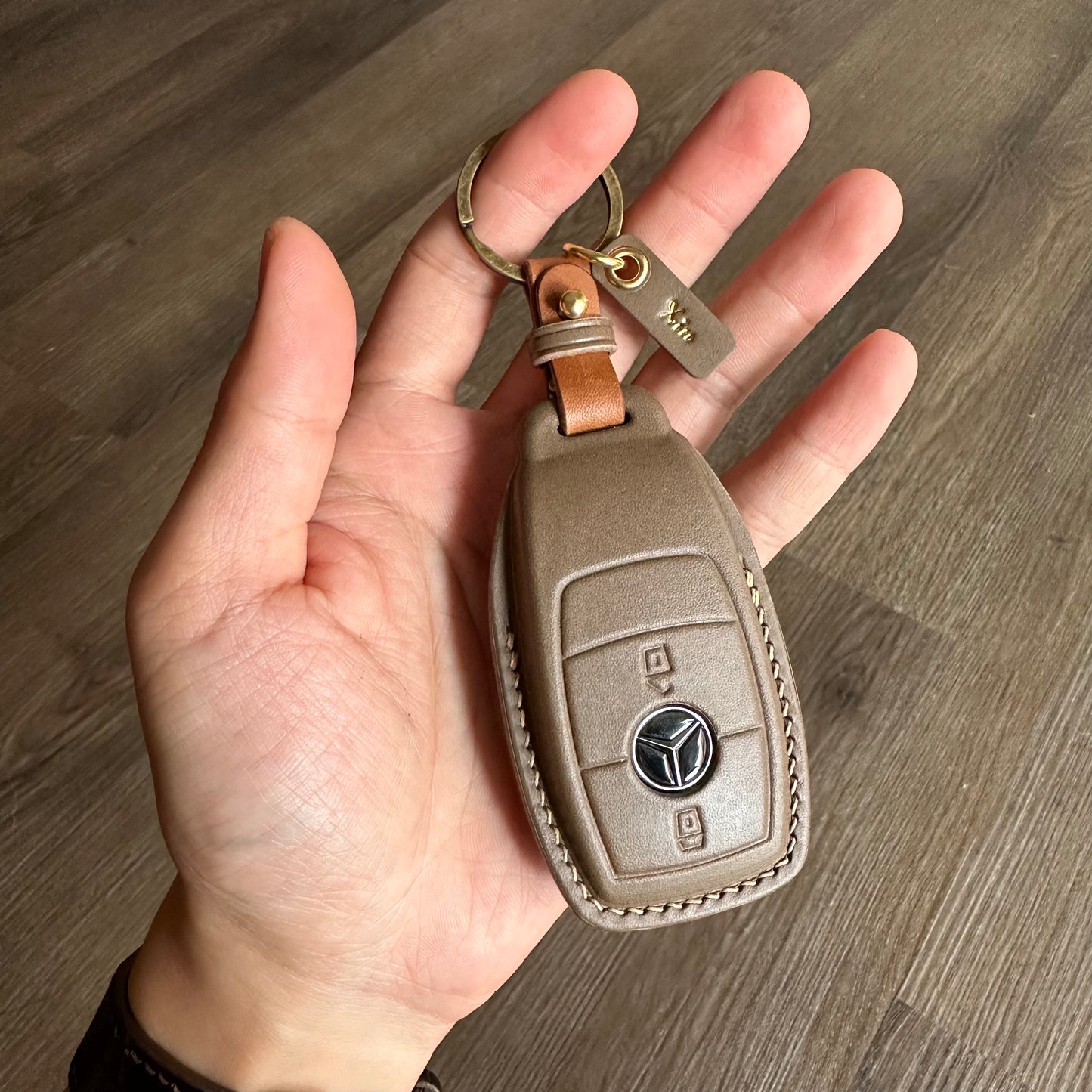 Mercedes-Benz key fob cover, Buttero Leather
