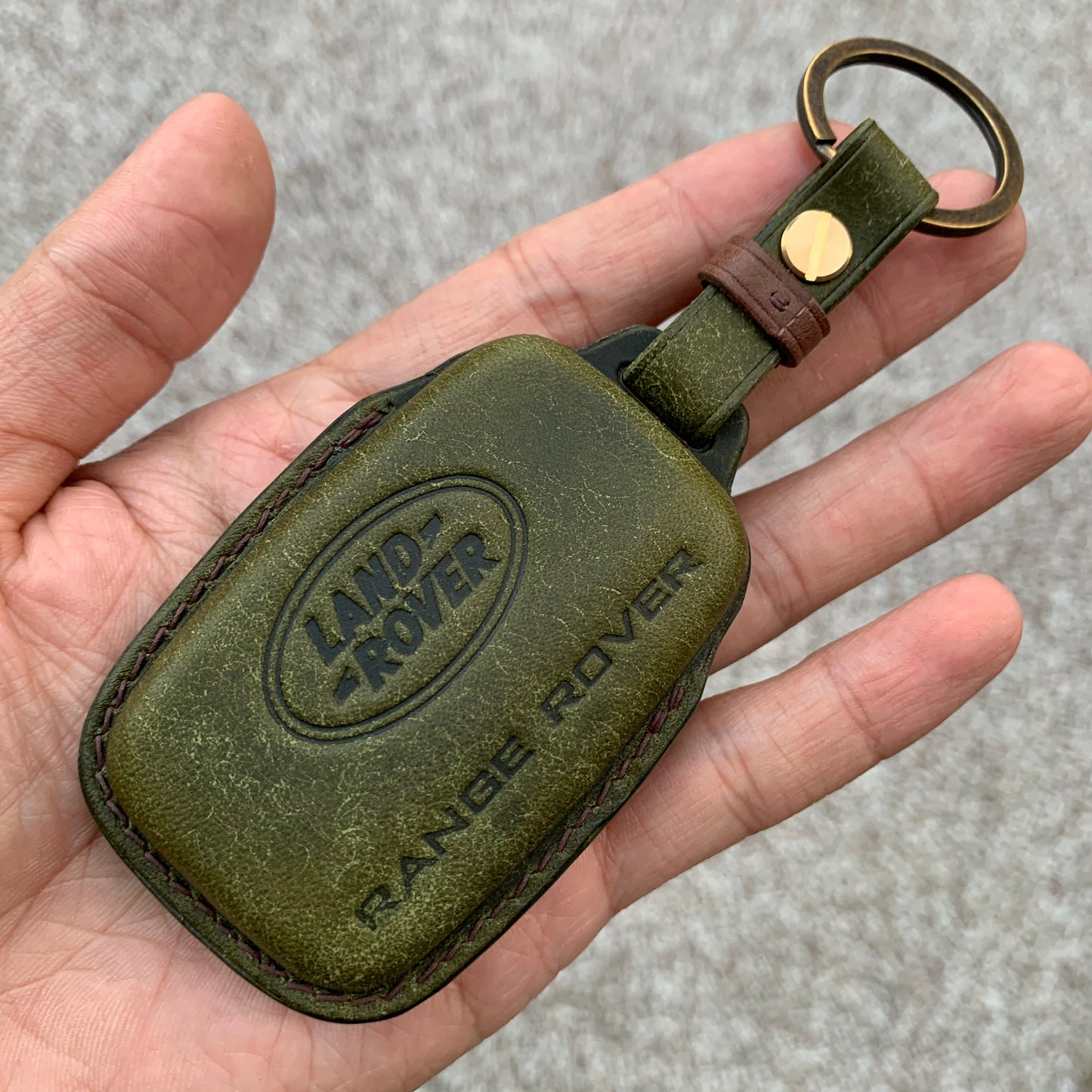 Land Rover key case, Pueblo leather
