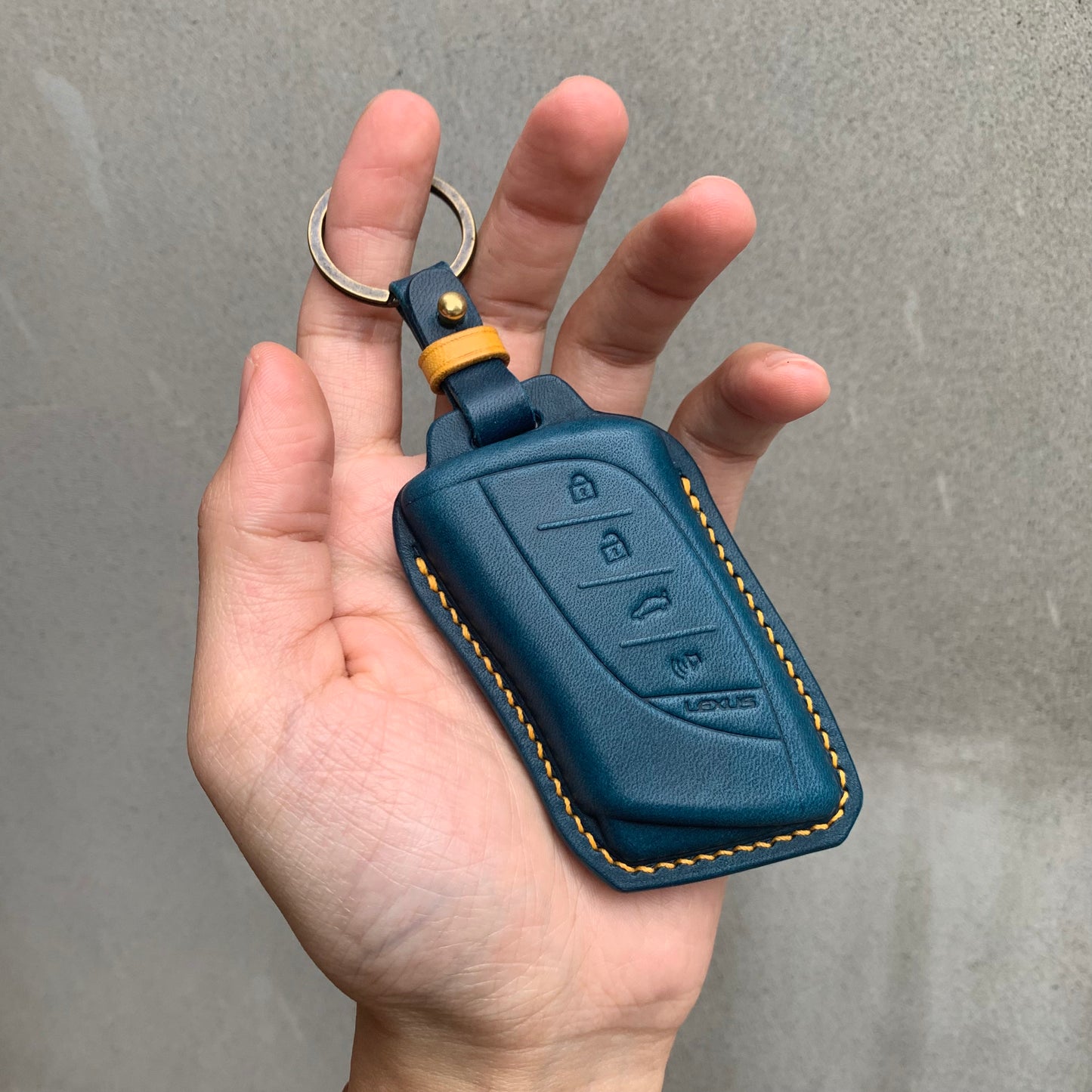 Lexus key fob cover, Buttero Leather