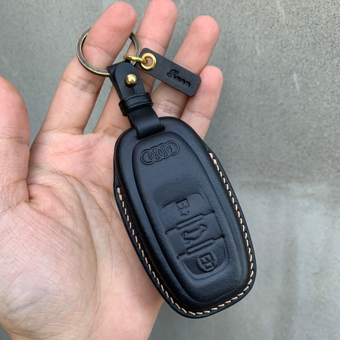 Audi key fob cover, Buttero Leather