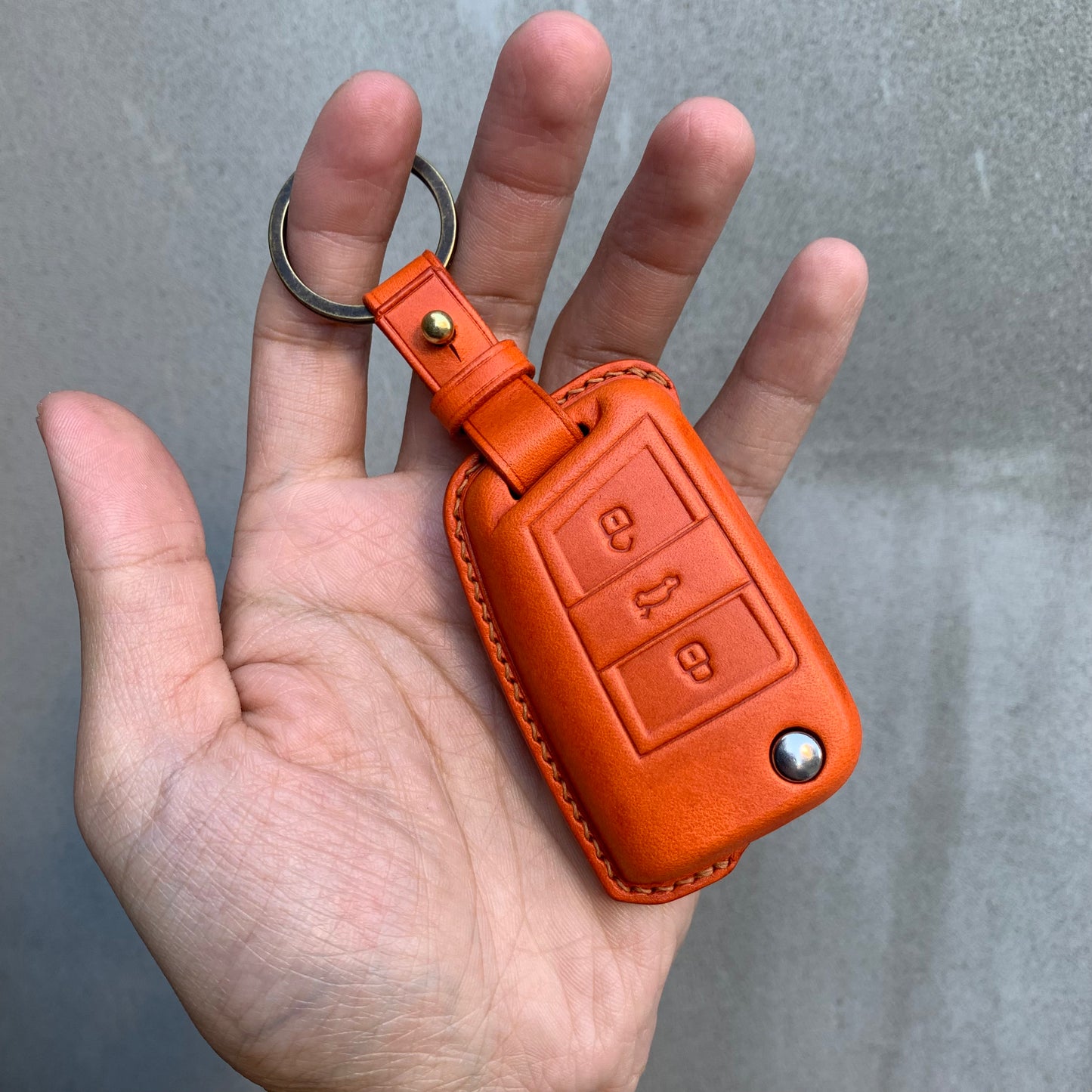 Volkswagen key fob cover, Buttero Leather key case