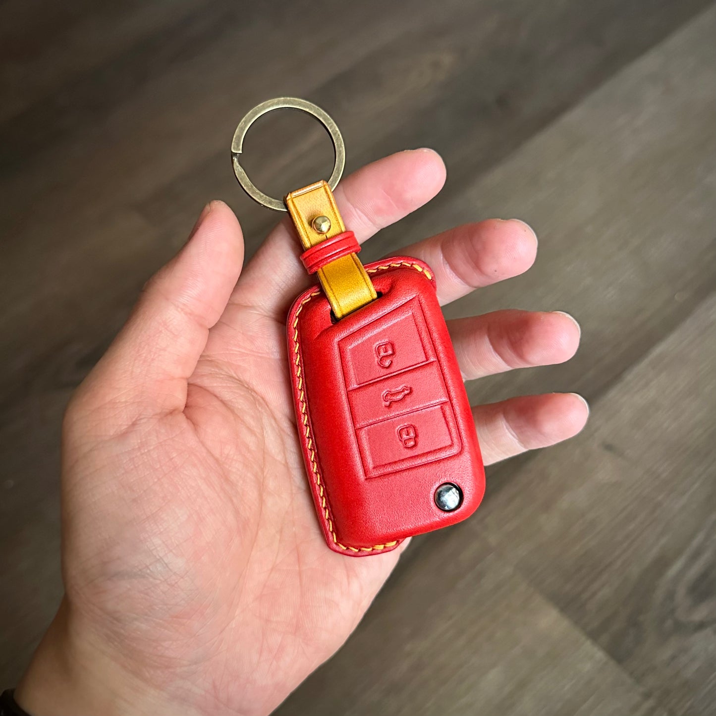 Volkswagen key fob cover, Buttero Leather key case