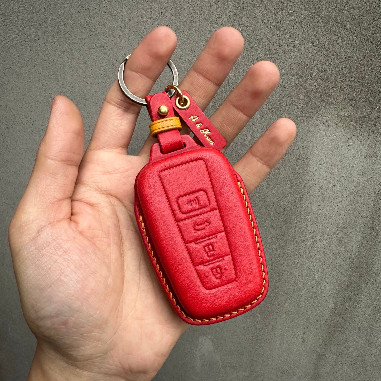 Toyota key fob cover, Buttero Leather