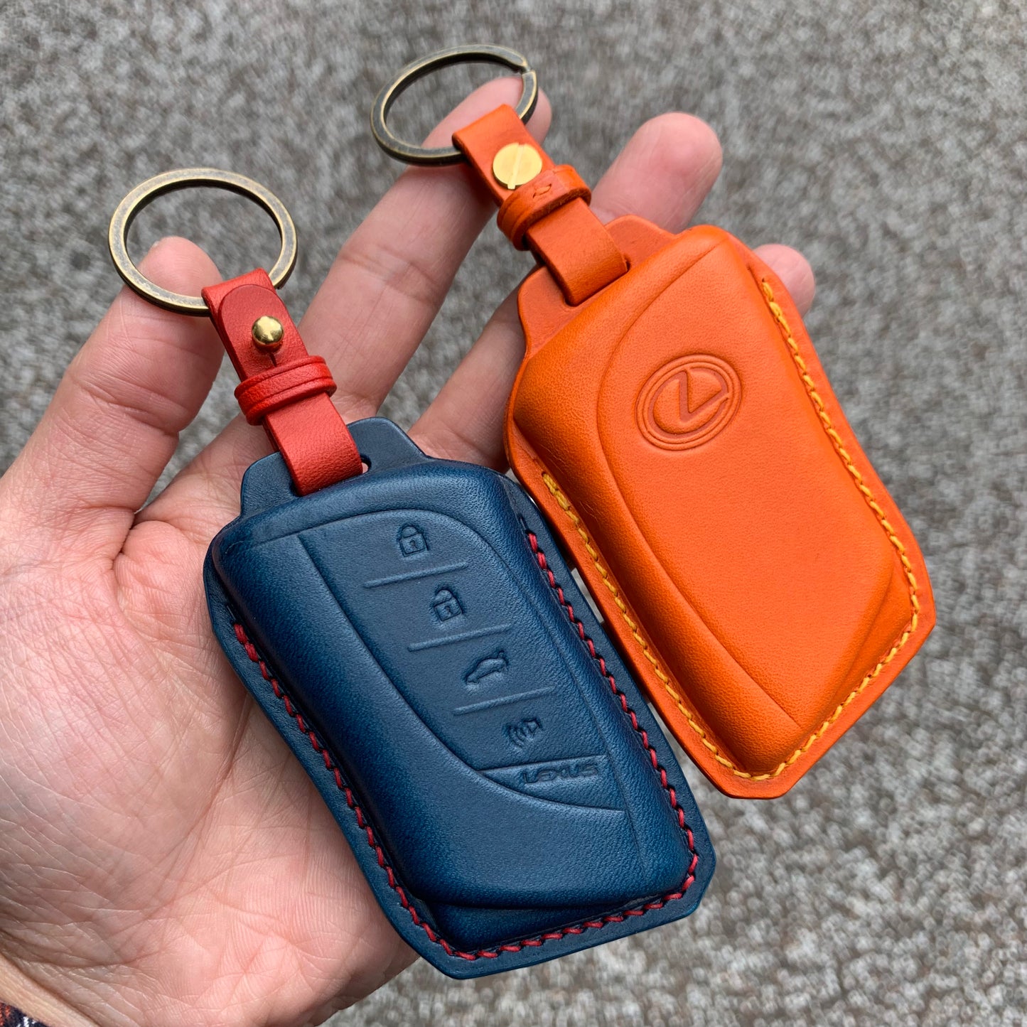 Lexus key fob cover, Buttero Leather