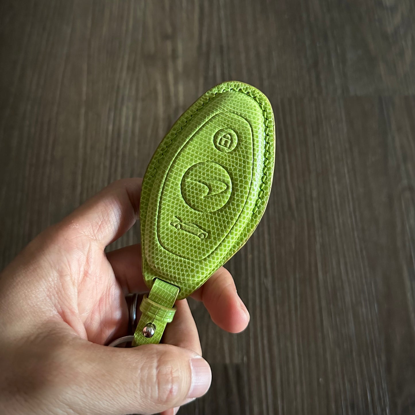 McLaren key fob cover, McLaren Leather key case, Lizard leather