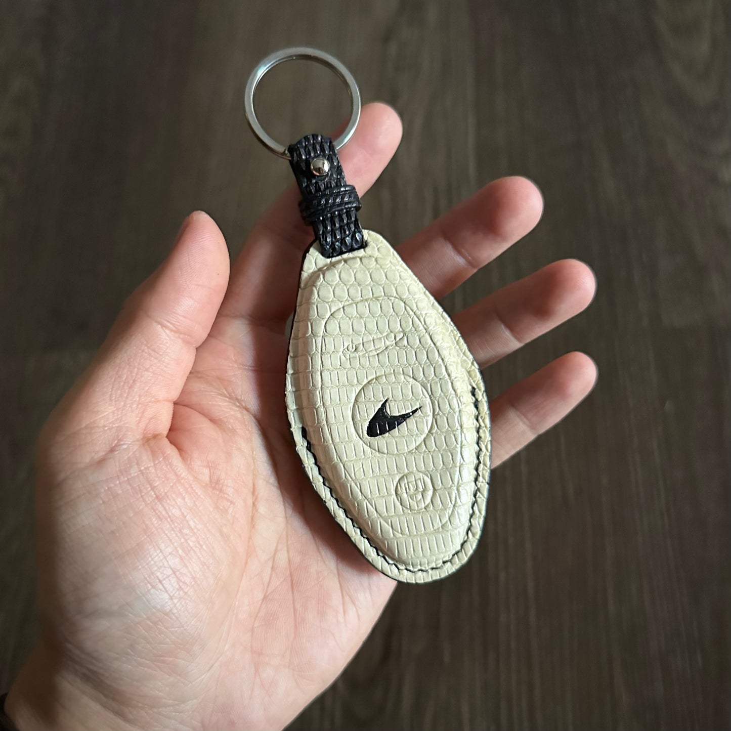 McLaren key fob cover, McLaren Leather key case, Lizard leather