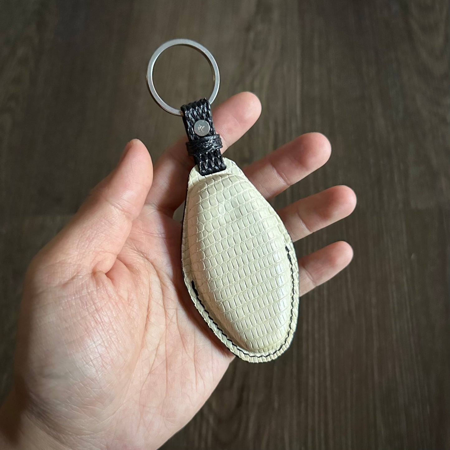 McLaren key fob cover, McLaren Leather key case, Lizard leather