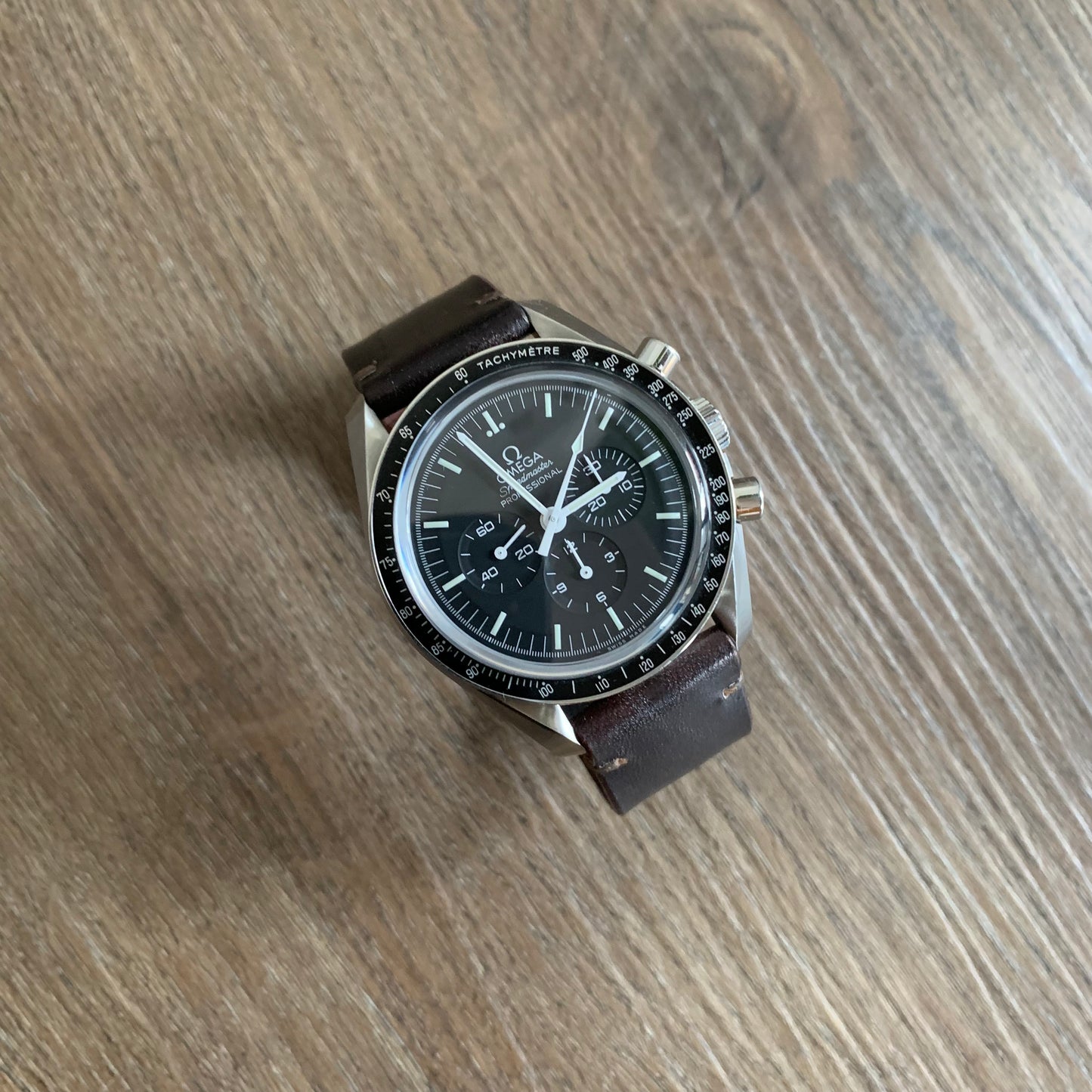 Horween Chromexcel watch band, watch strap