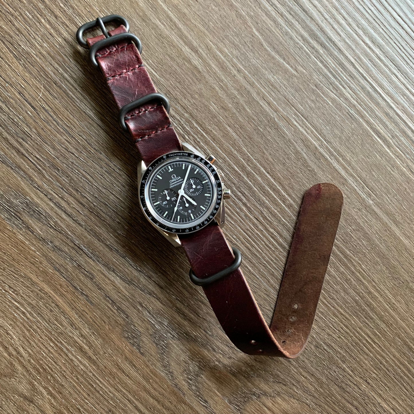 Horween Chromexcel NATO strap, zulu strap, watch band