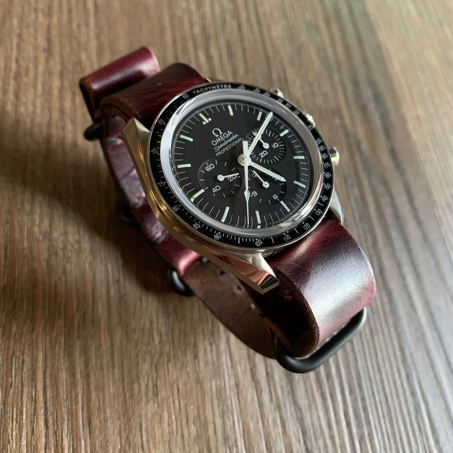 Horween Chromexcel NATO strap, zulu strap, watch band