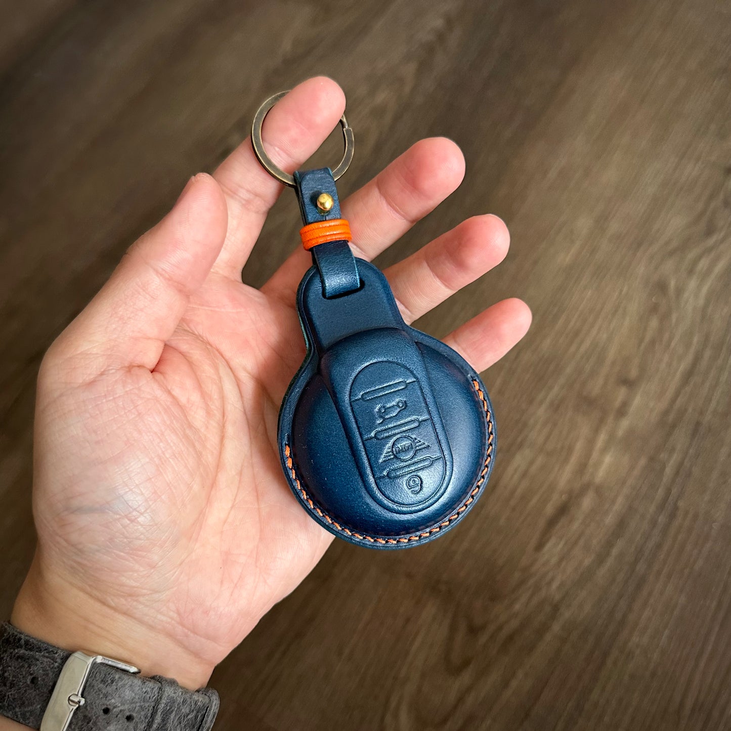 Mini Cooper key case, Buttero Leather