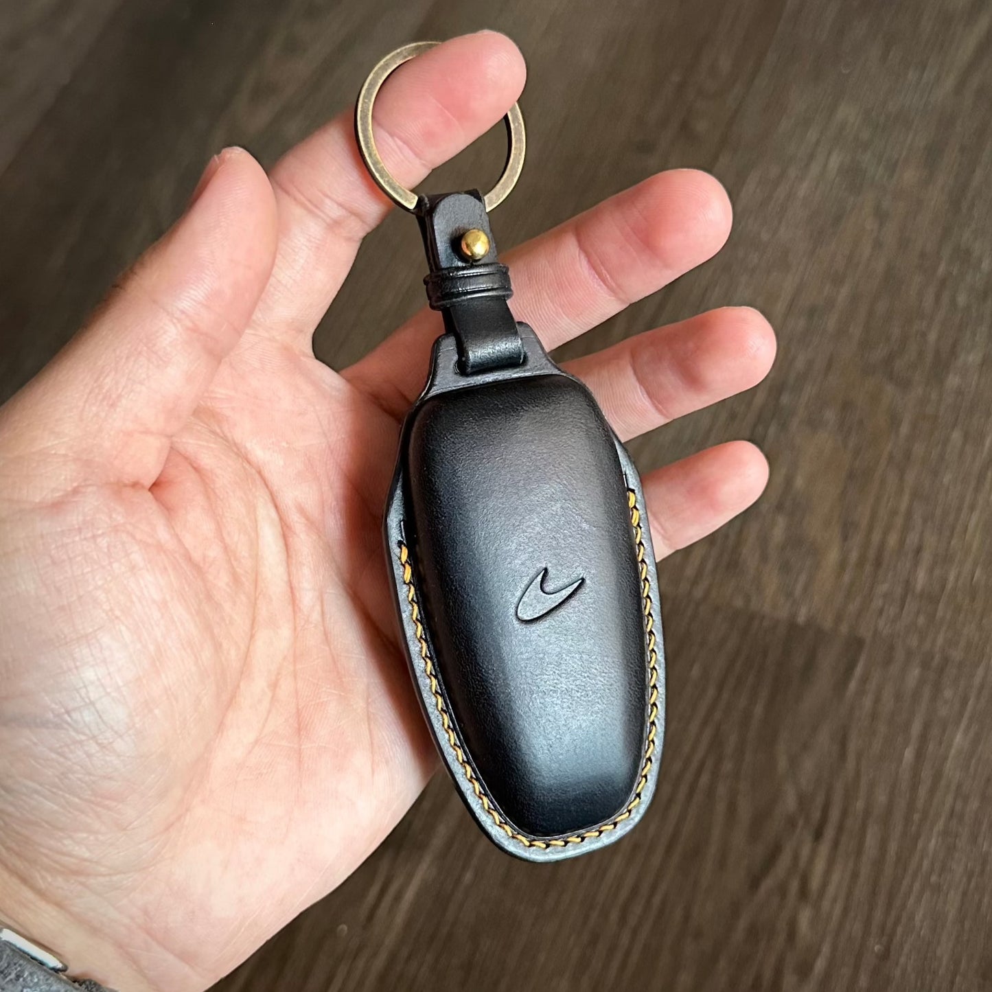 McLaren key fob cover, key case, Buttero Leather