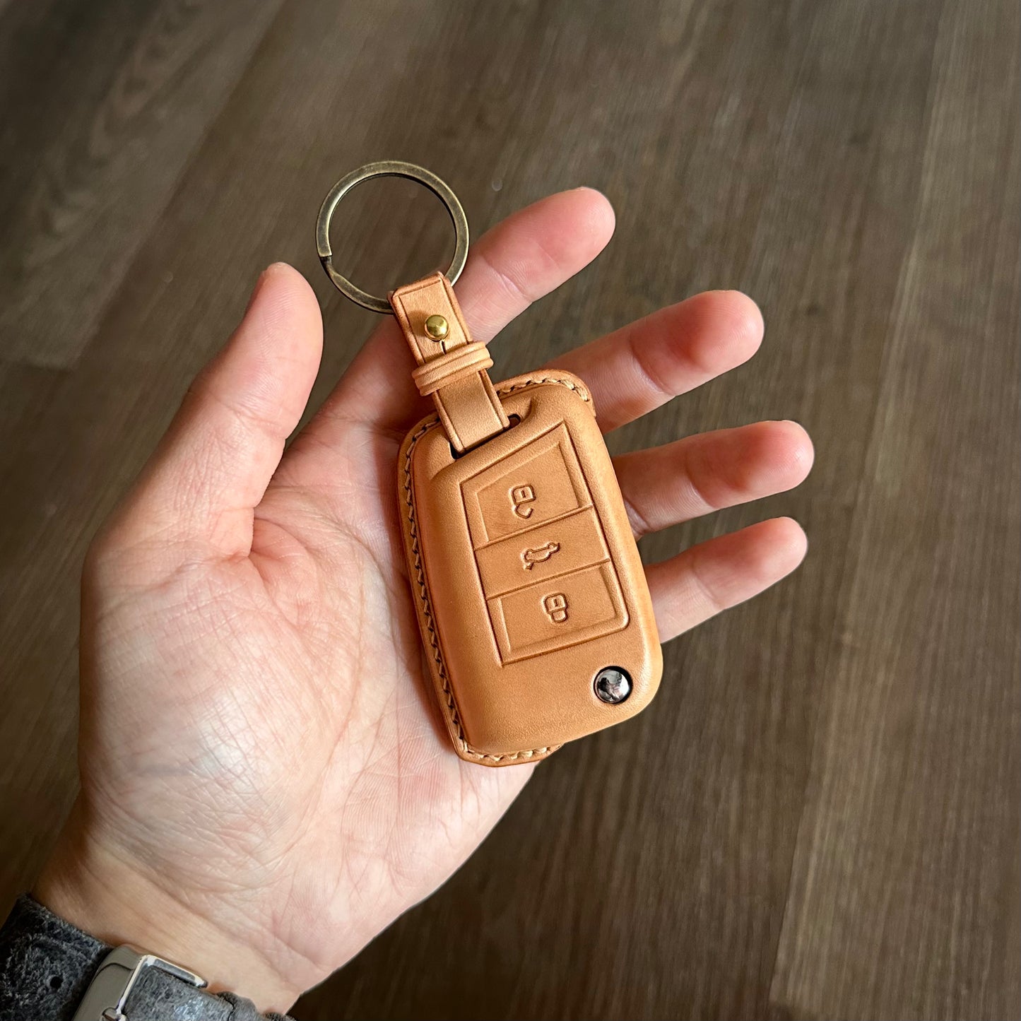 Volkswagen key fob cover, Buttero Leather key case