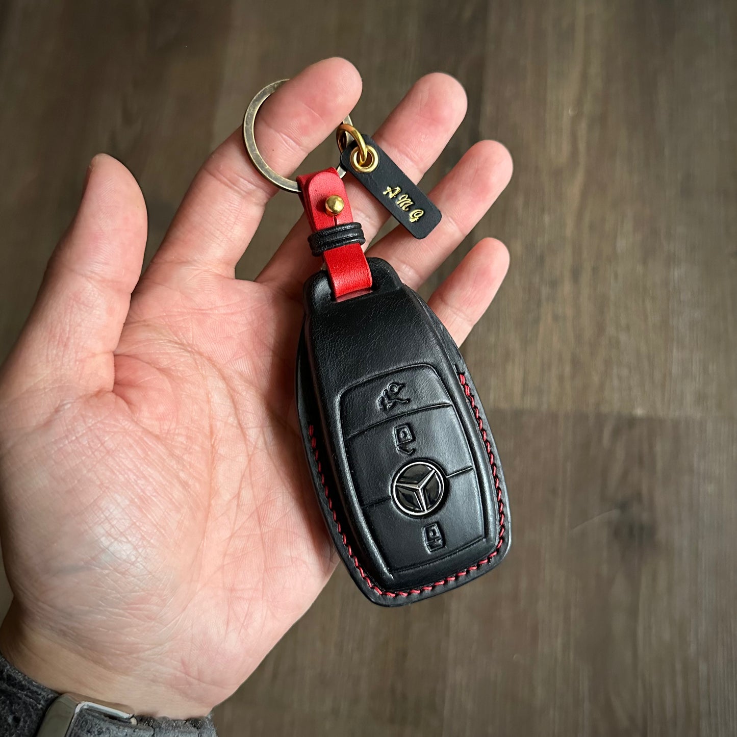 Mercedes-Benz key fob cover, Buttero Leather