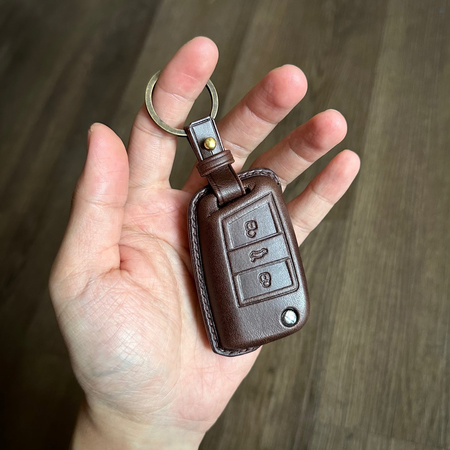Volkswagen key fob cover, Buttero Leather key case