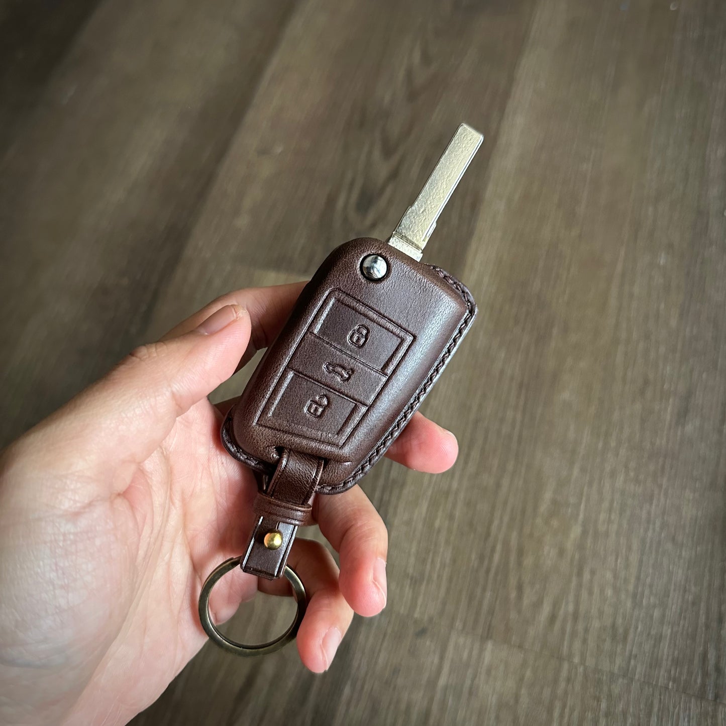 Volkswagen key fob cover, Buttero Leather key case