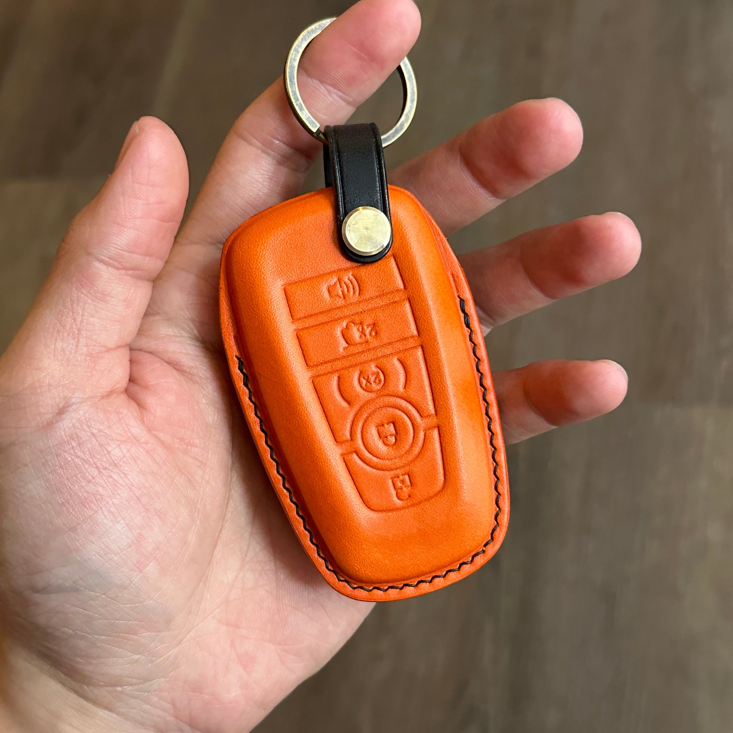Ford Shelby GT500 key cover, Buttero Leather