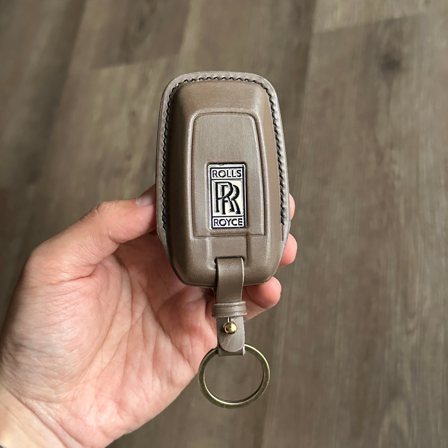 Rolls Royce key fob cover, key case,Buttero Leather