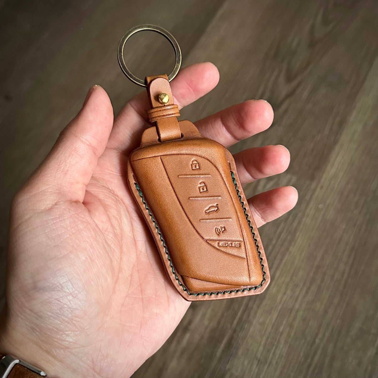 Lexus key fob cover, Buttero Leather