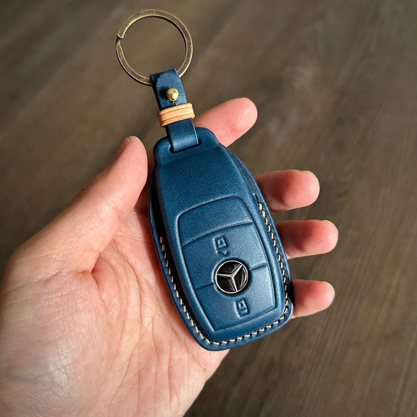 Mercedes-Benz key fob cover, Buttero Leather