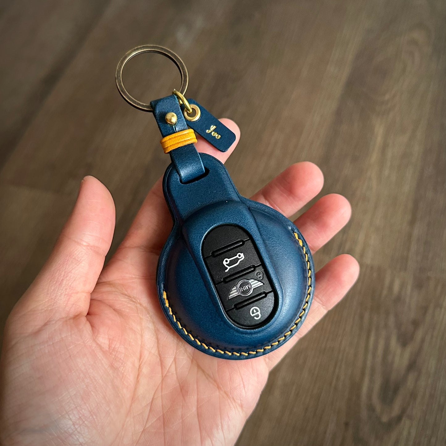 Mini Cooper key case, Buttero Leather