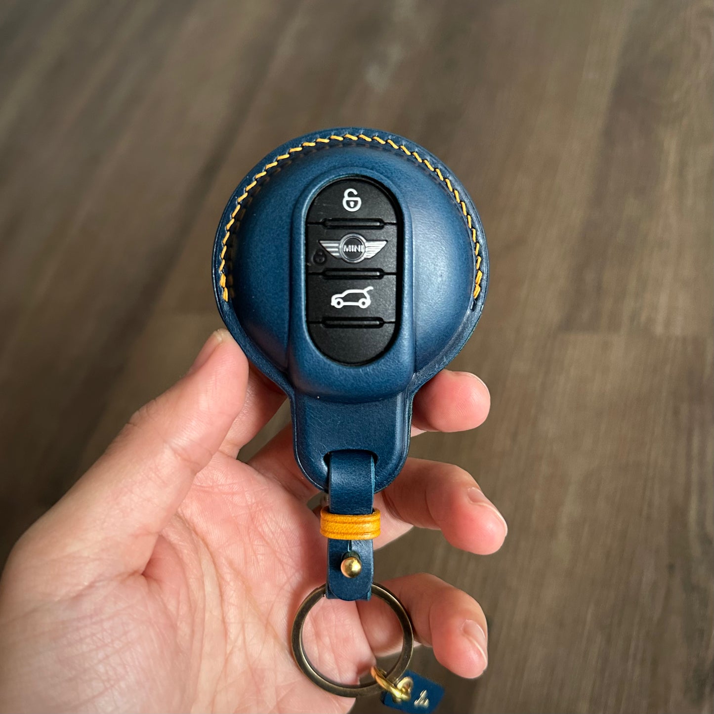 Mini Cooper key case, Buttero Leather