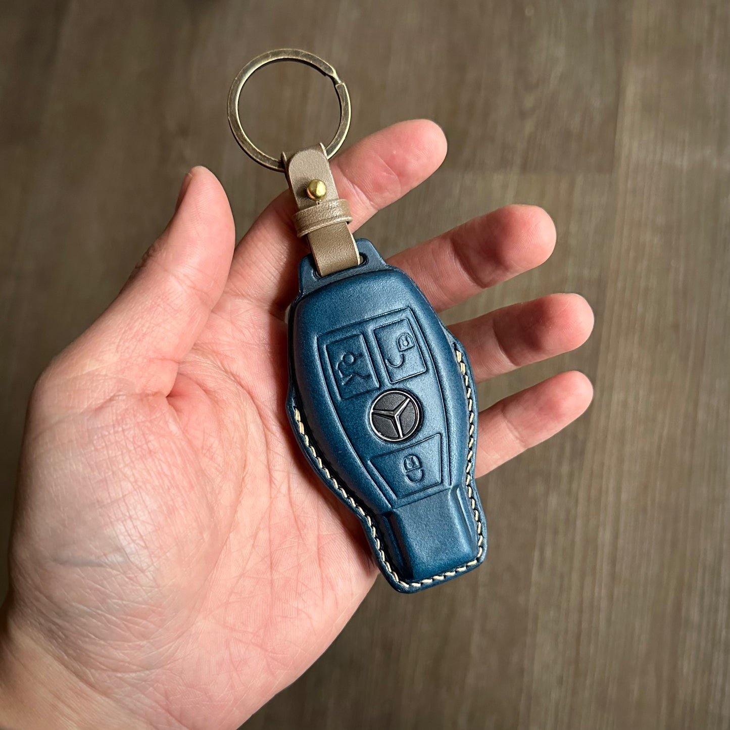 Mercedes-Benz key fob cover, Buttero Leather