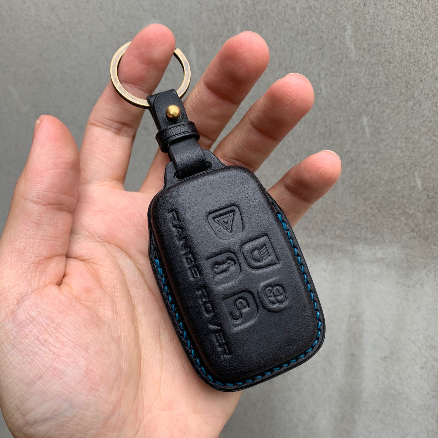 Land Rover key fob cover, Buttero Leather