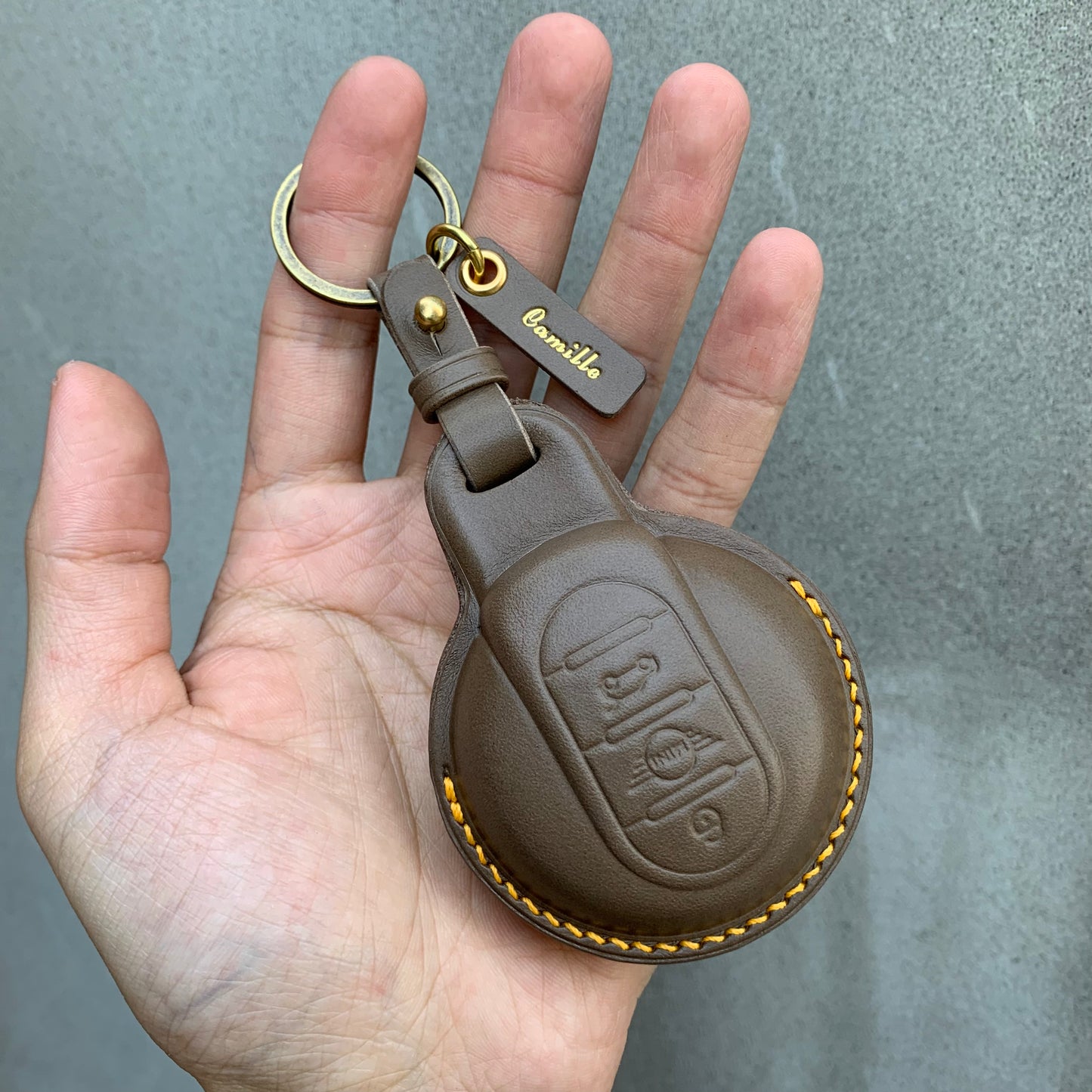 Mini Cooper key case, Buttero Leather
