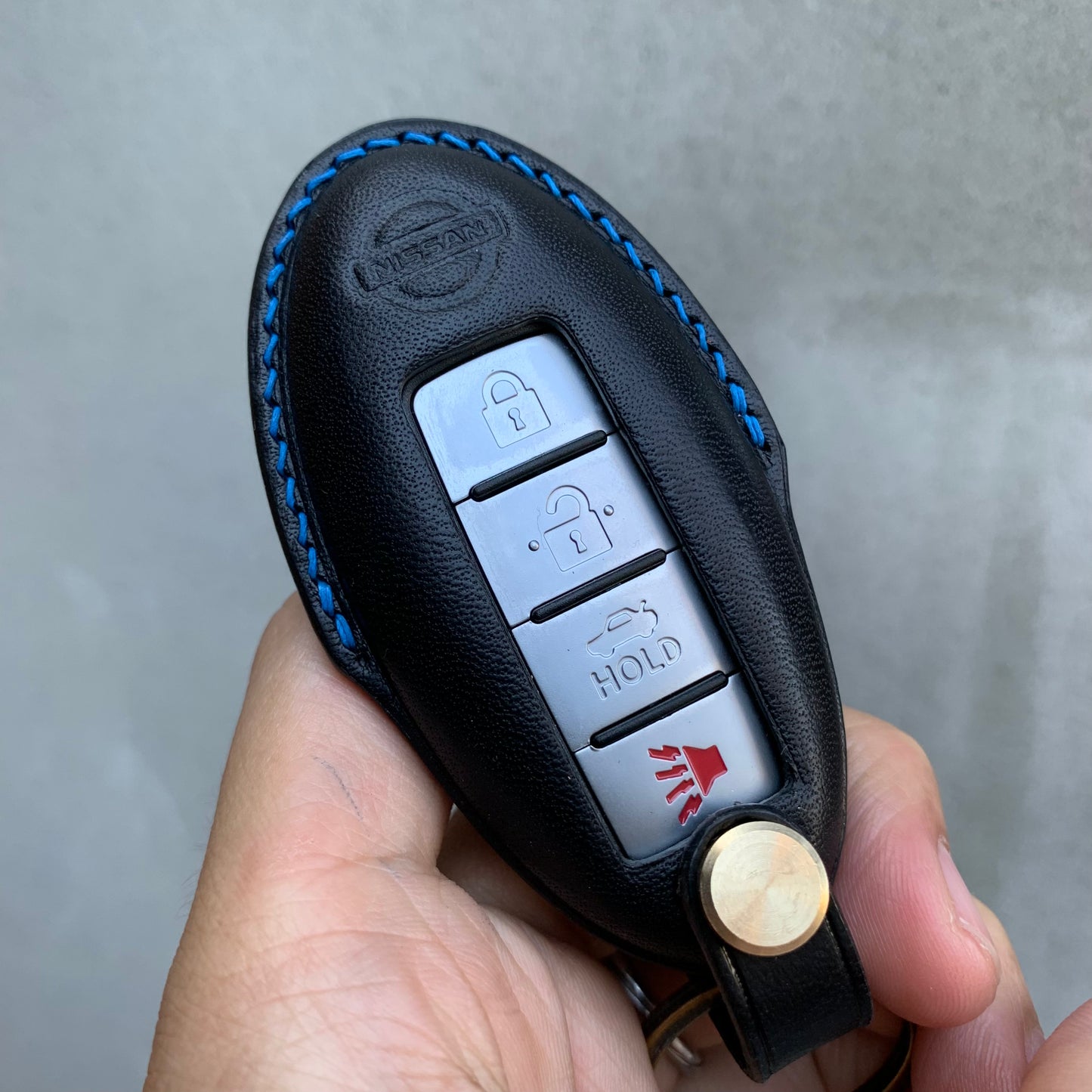 Nissan key fob cover, Buttero Leather key case