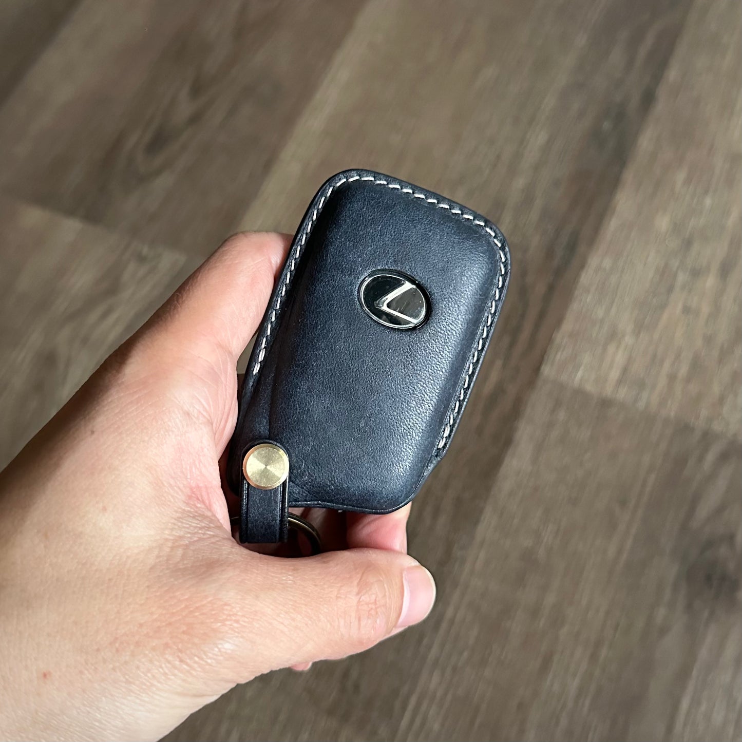 Lexus key fob cover, Pueblo leather