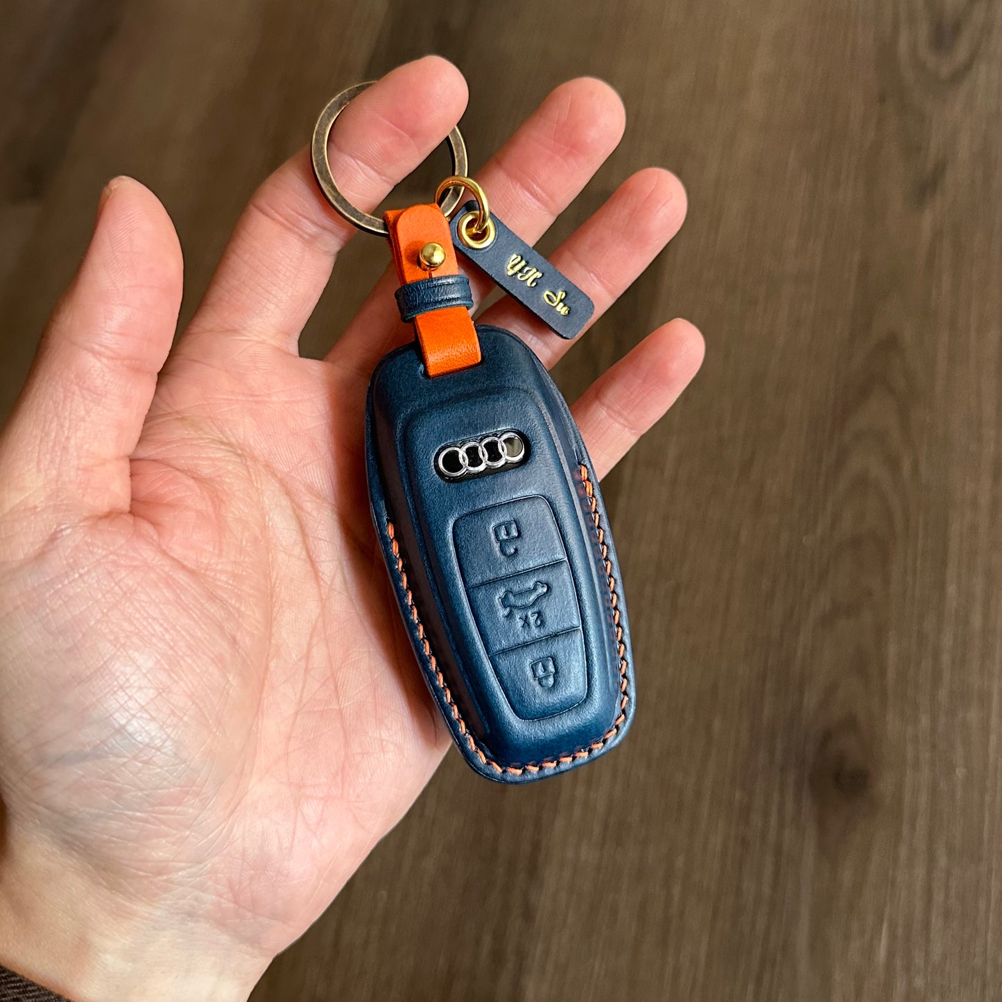 Audi key fob cover, Buttero Leather