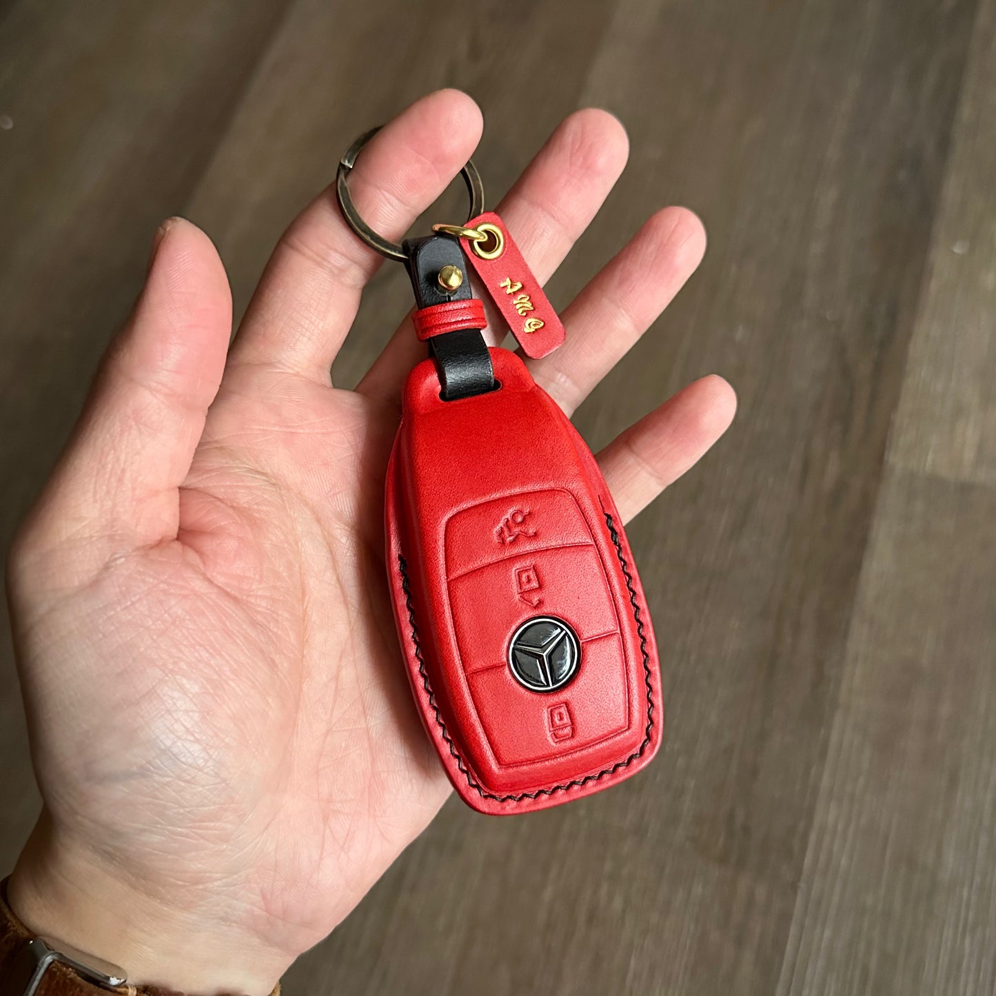 Mercedes-Benz key fob cover, Buttero Leather