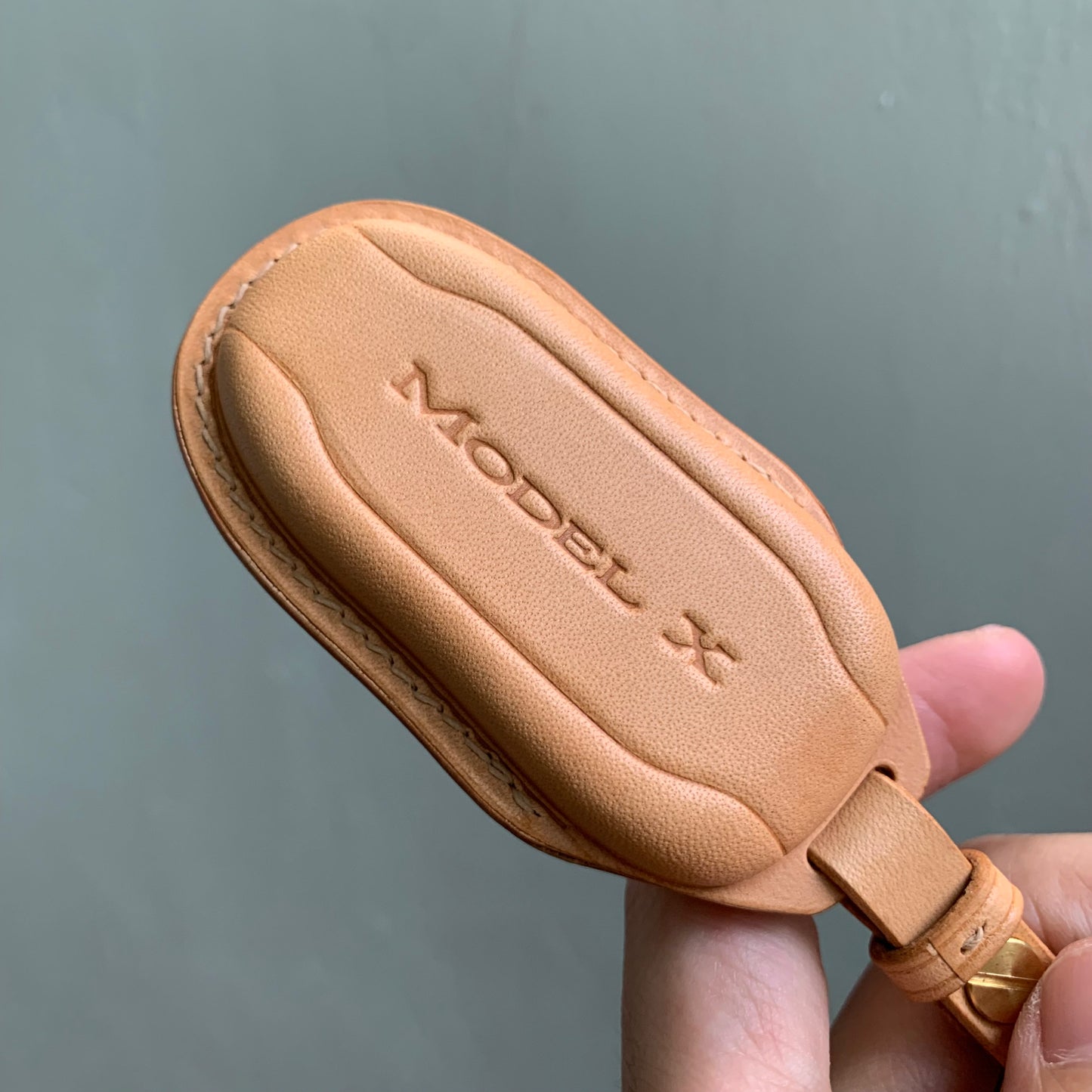 Tesla key fob cover, Buttero Leather