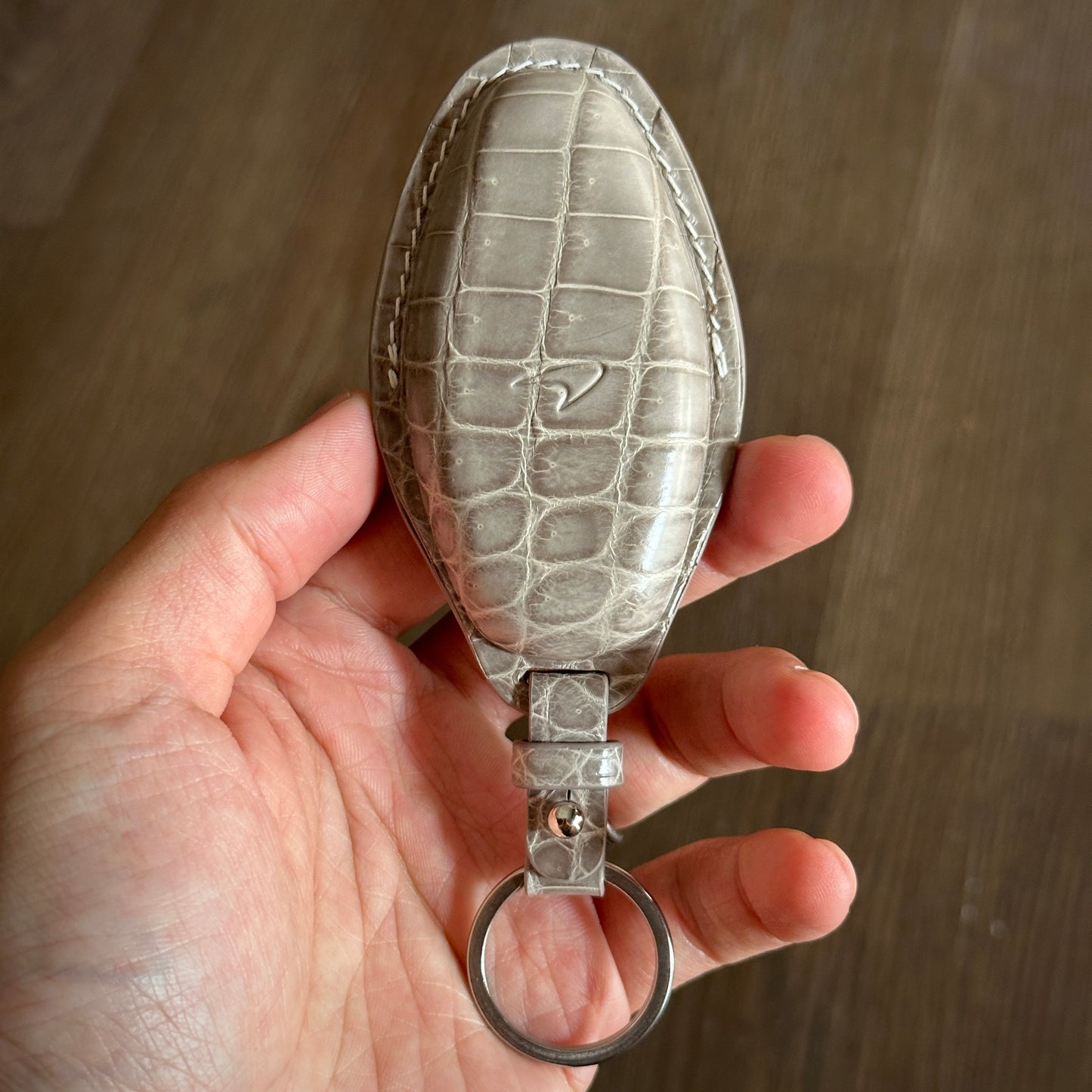 McLaren key fob cover, Crocodile leather Leather key case